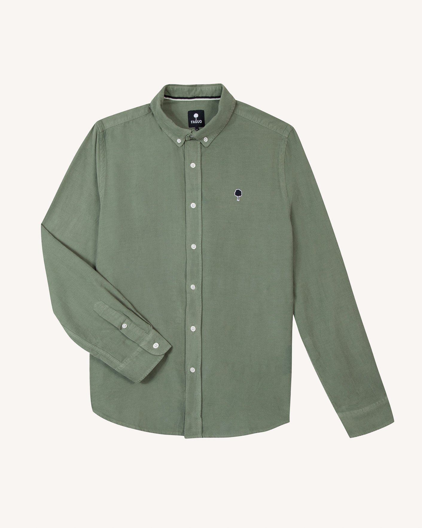 Chemise kaki coton - IVOY