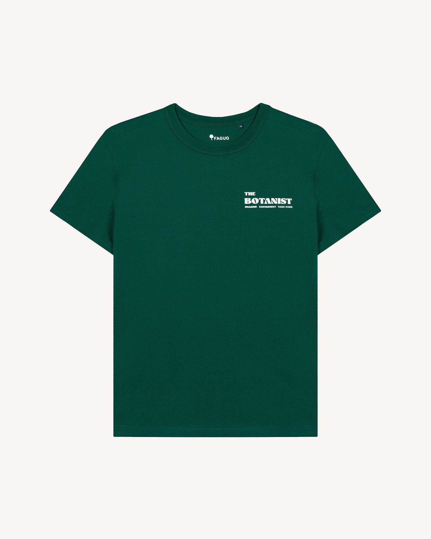 T-shirt vert sapin coton - LUGNY