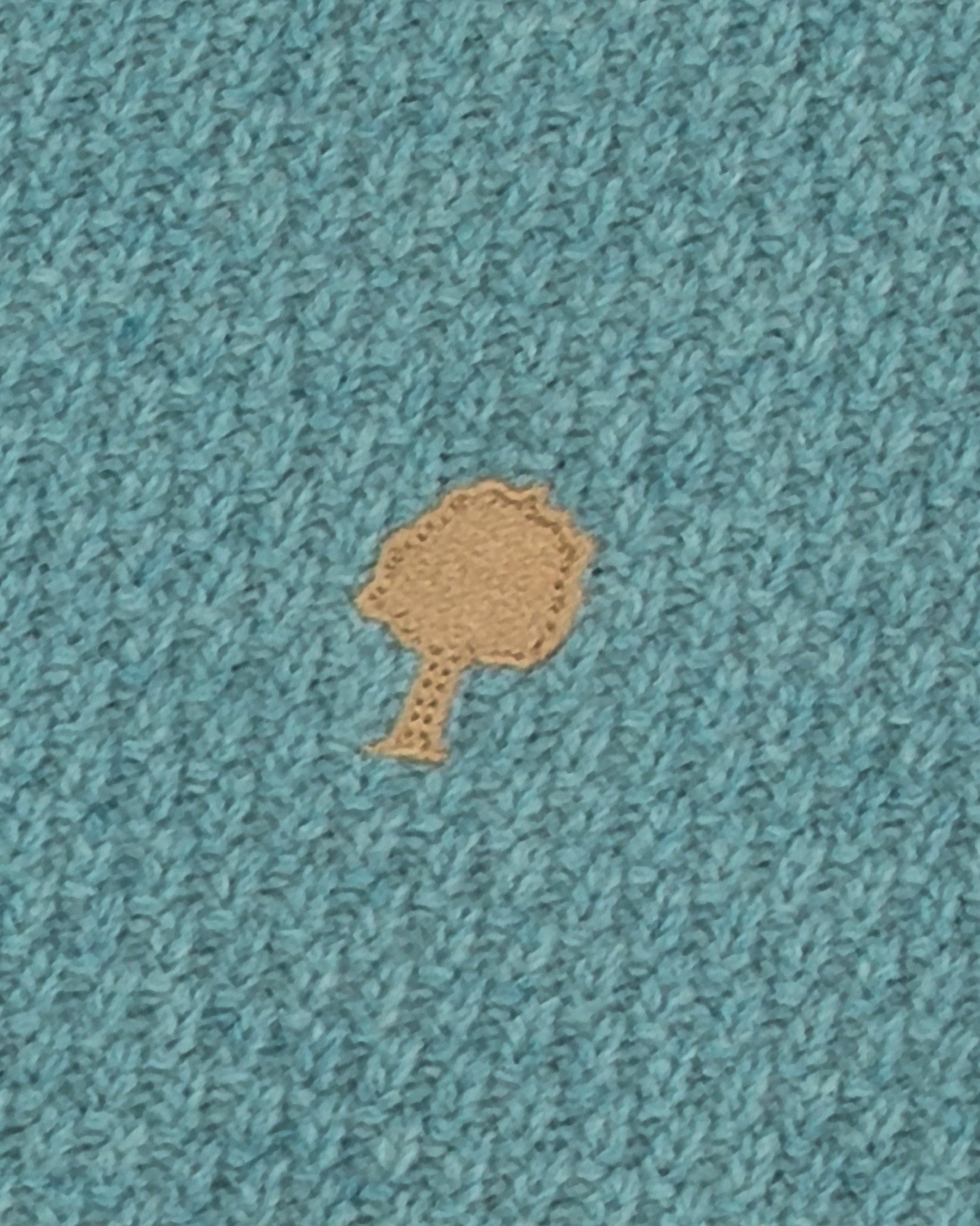 Pull en laine bleu vert - LUCIO