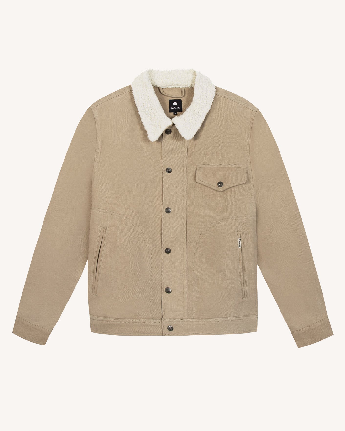 Blouson beige coton - SEILLON