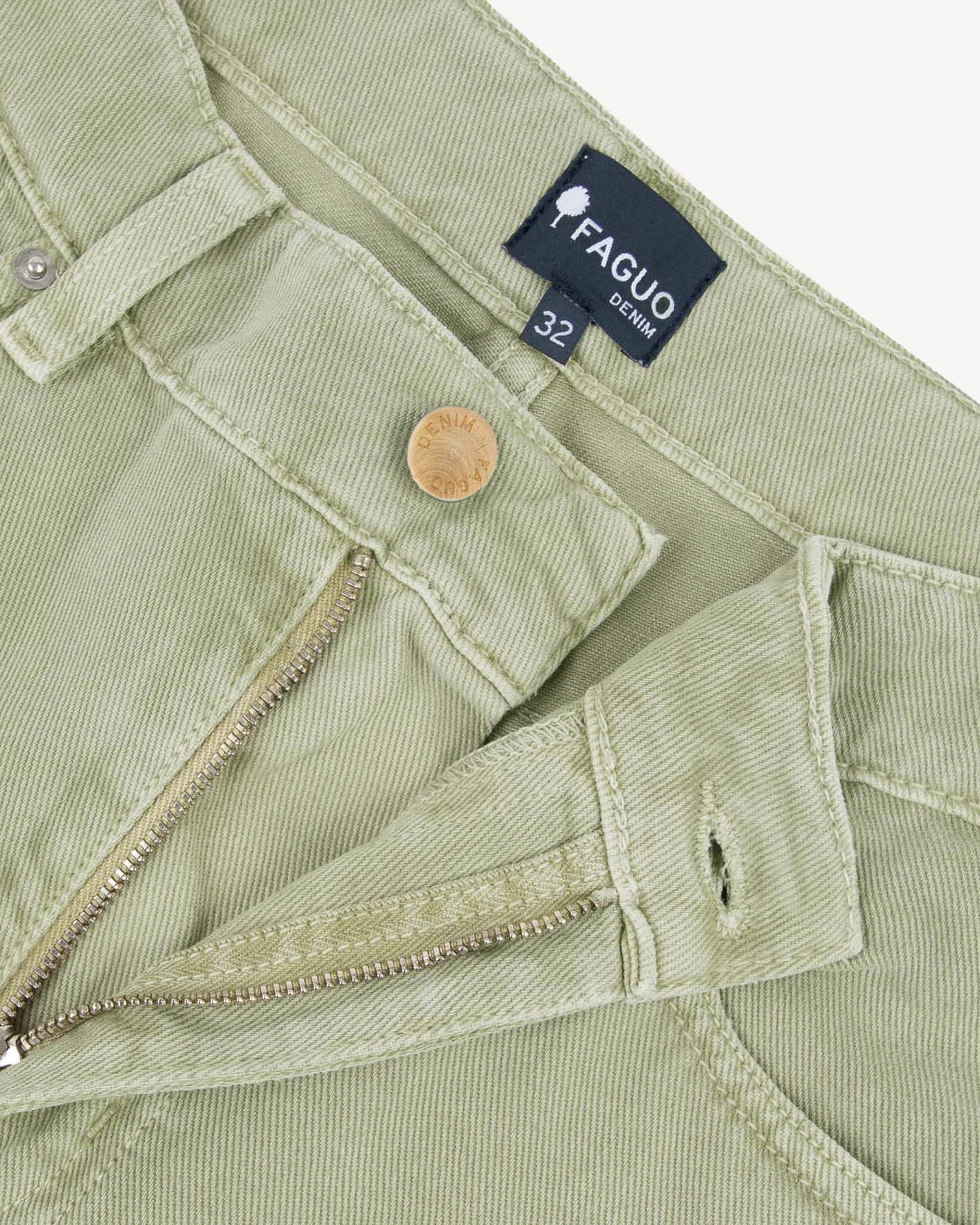 Jean fuselé kaki clair - TAPERED