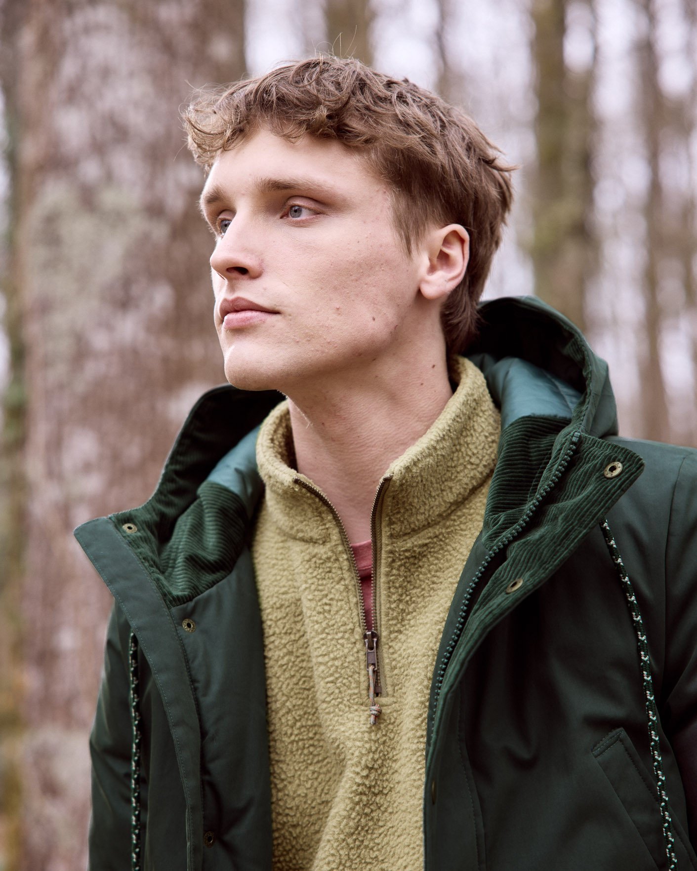Parka imperméable ultra chaude vert foncé - CHEVERNY