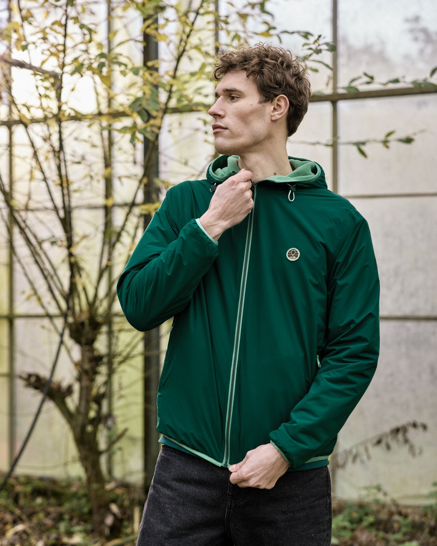 Veste imperméable chaude réversible - CARNOET