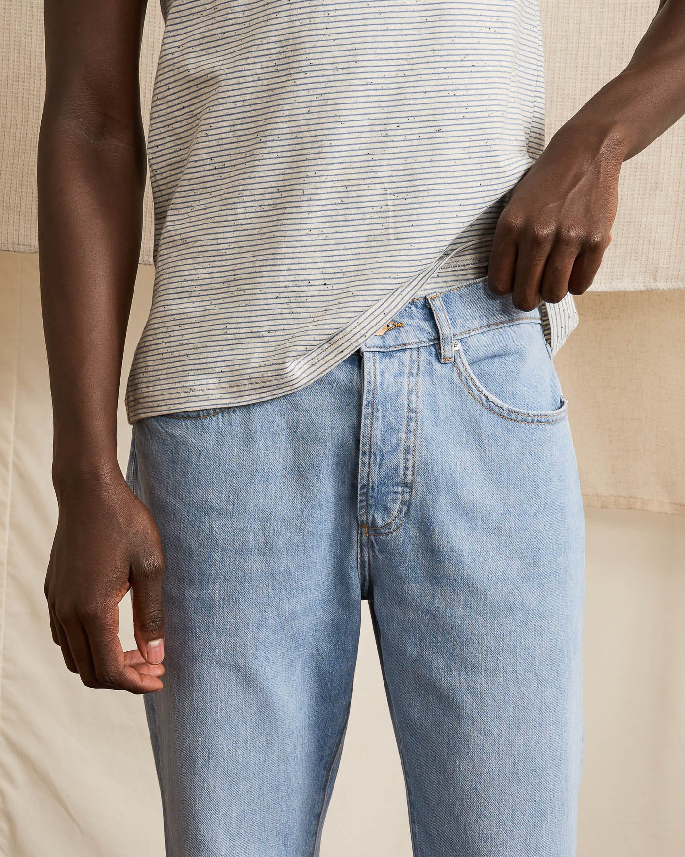 Jean droit denim clair - STRAIGHT