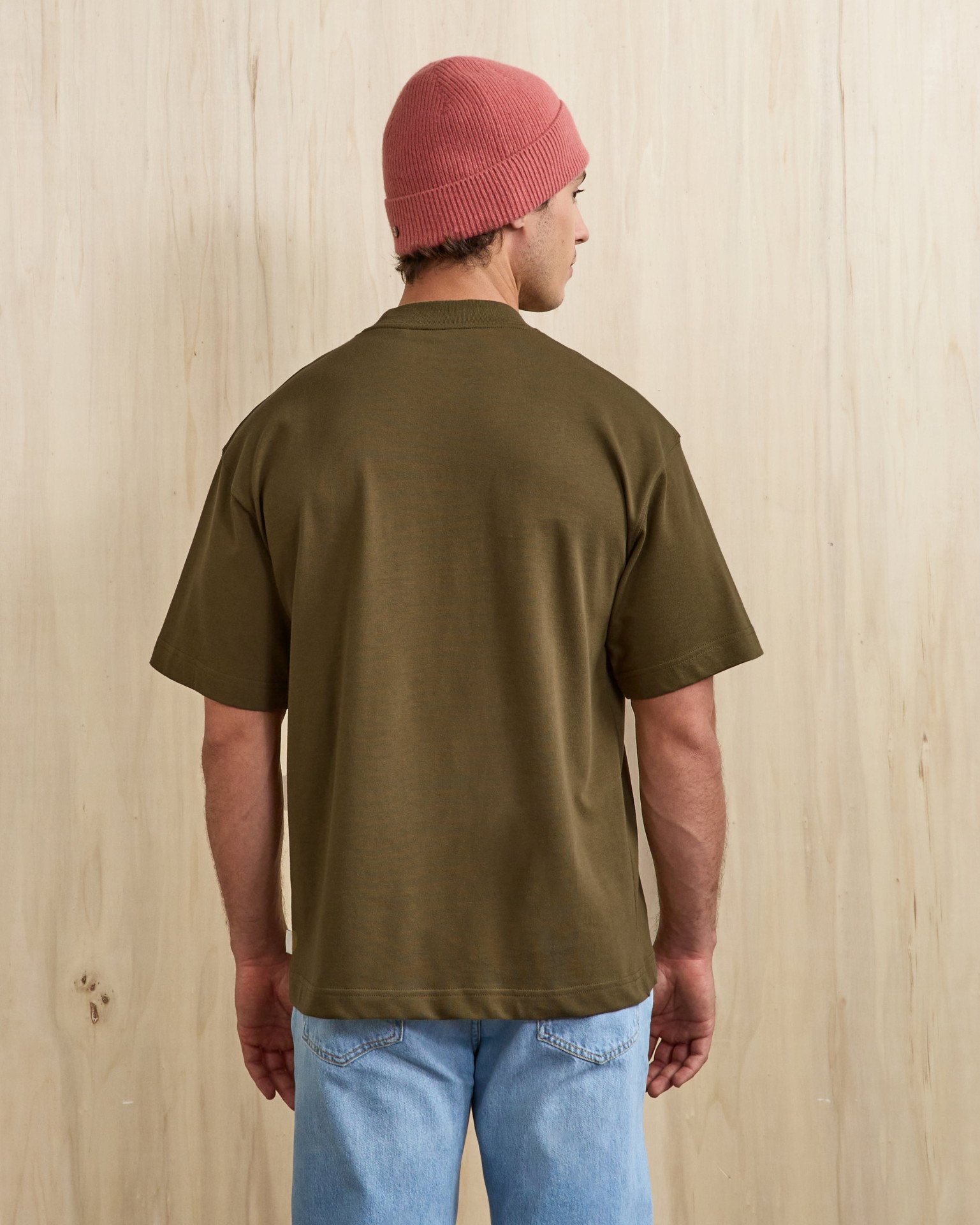 T-shirt vert olive foncé coton - YELLOWSTONE