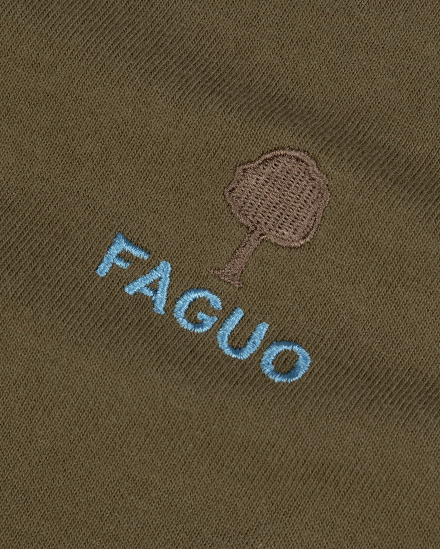 T-shirt vert olive foncé coton - YELLOWSTONE