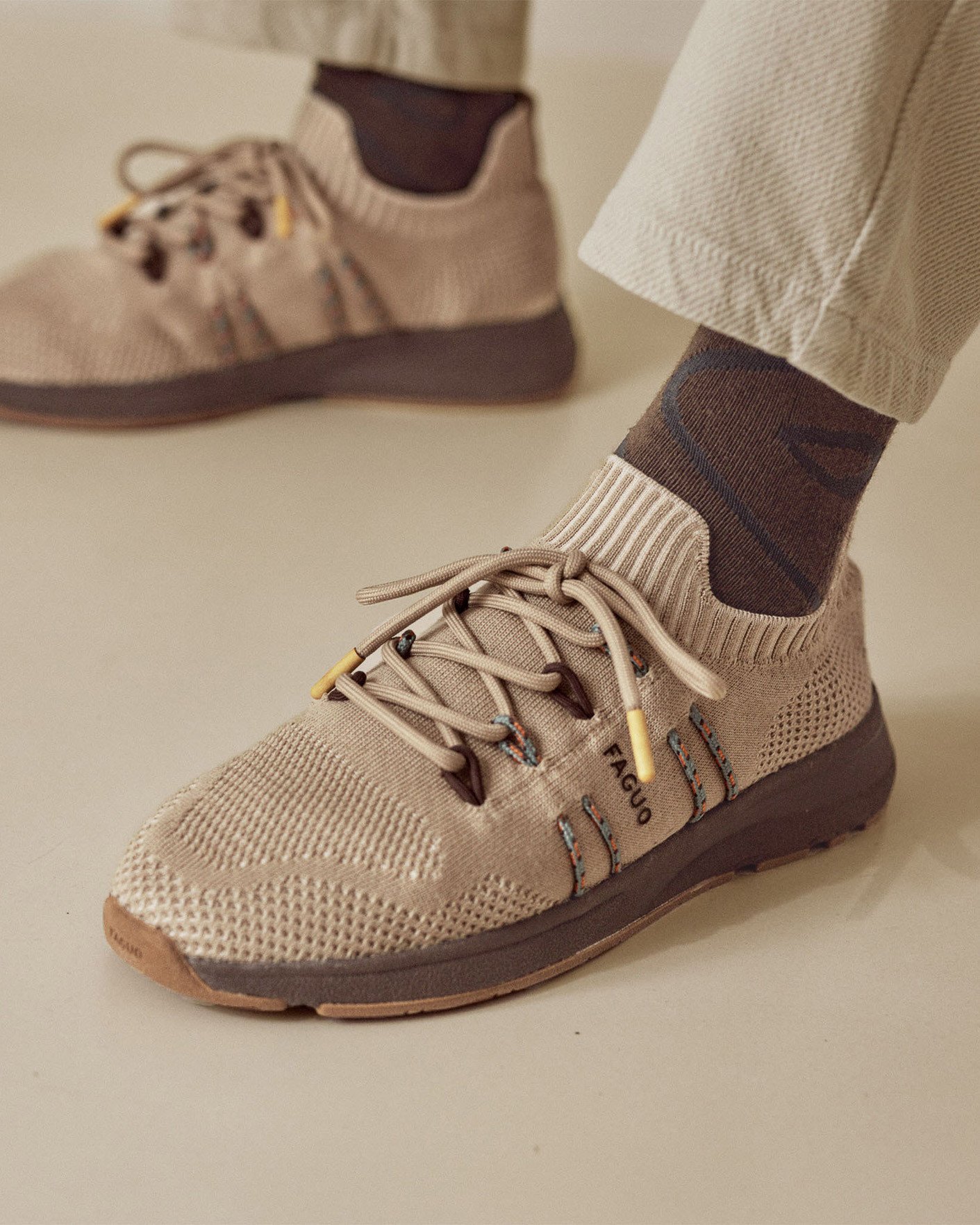 Baskets beiges tencel - HEARTWOOD