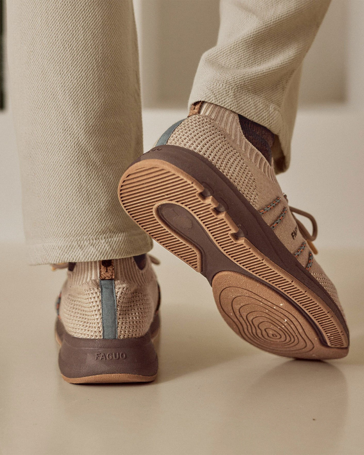 Baskets beiges tencel - HEARTWOOD