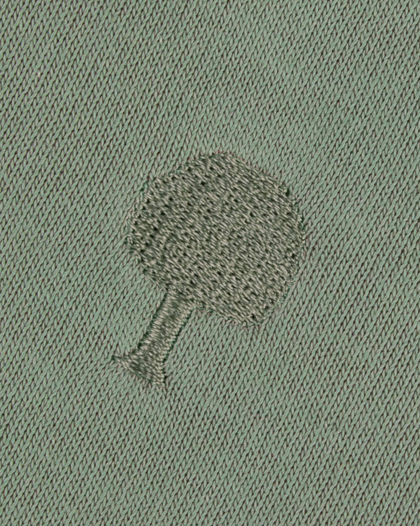 Sweat col rond kaki coton - DONZY