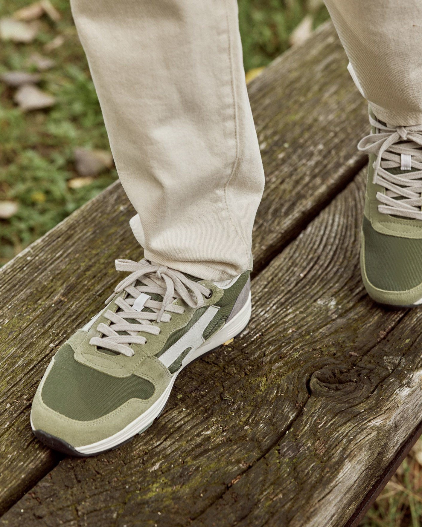 Baskets kaki clair - OLIVE