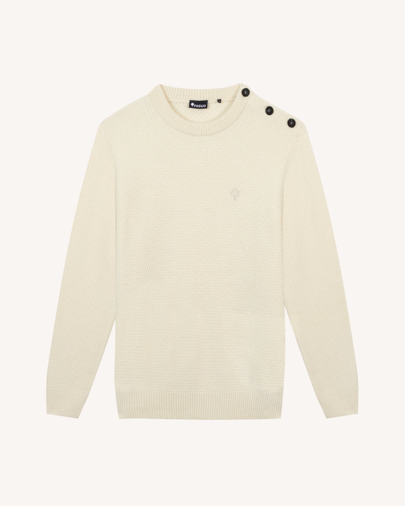 Pull en laine écru - LUCIO