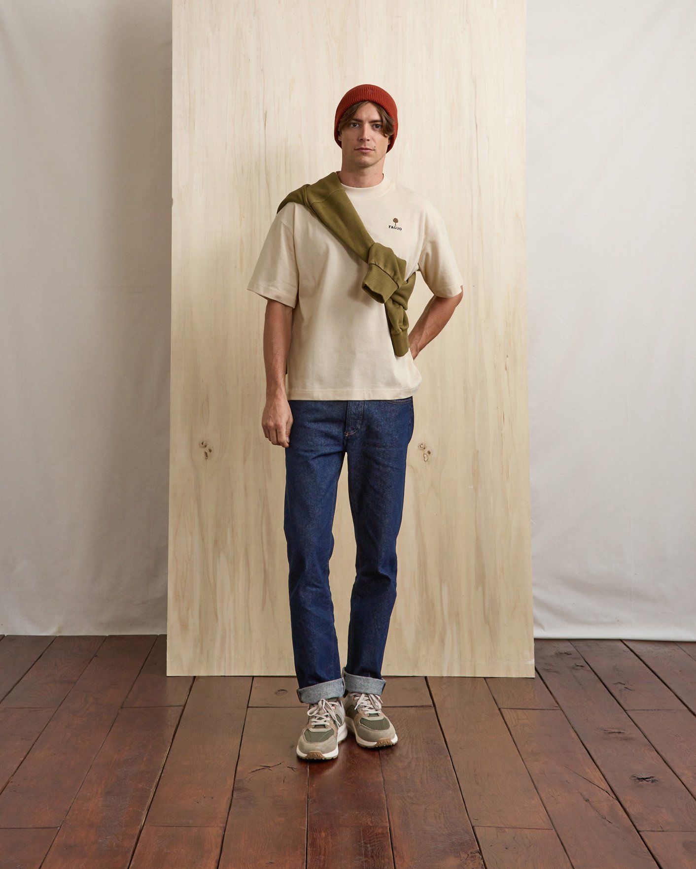 T-shirt beige foncé coton - YELLOWSTONE