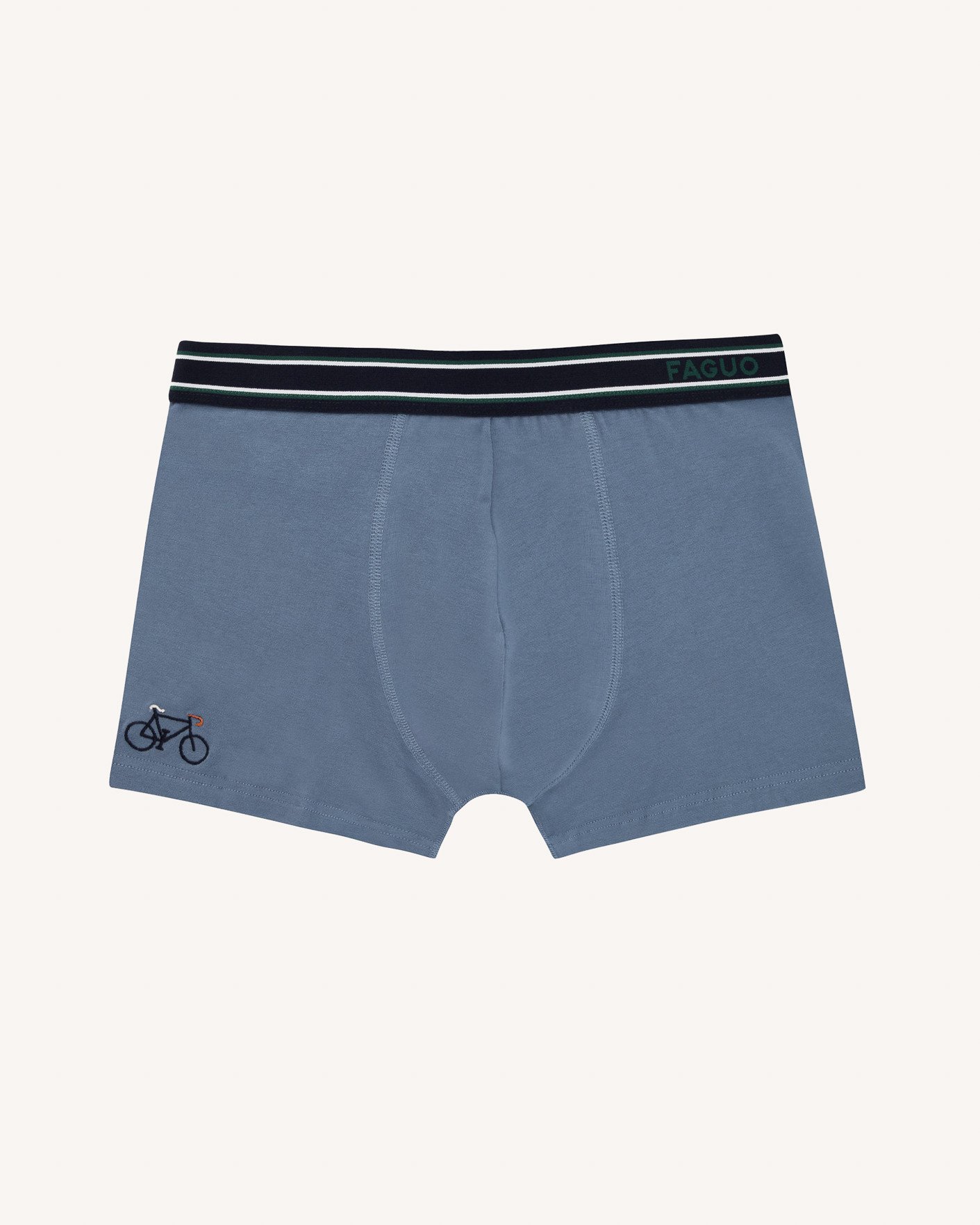 Lot de boxers x3 bleu & vert