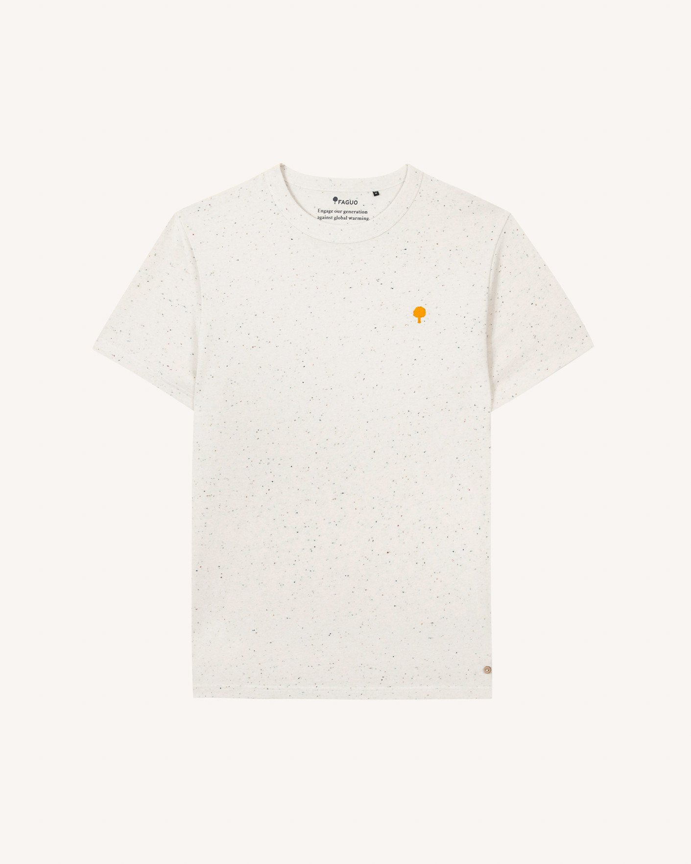 T-shirt blanc coton - LUGNY