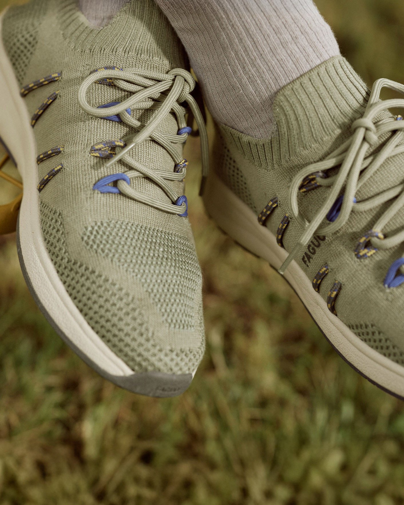 Baskets kaki clair tencel - HEARTWOOD