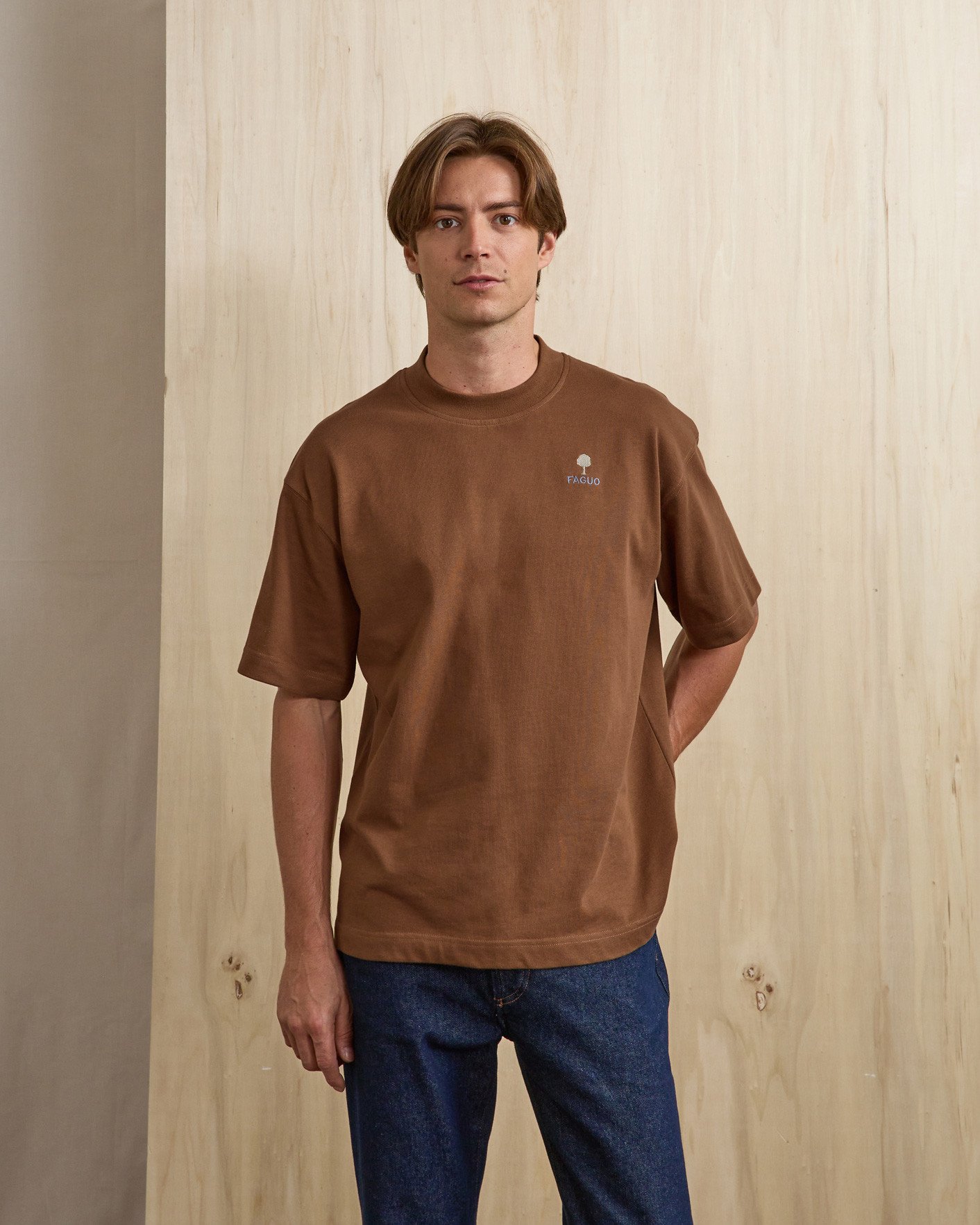 T-shirt camel coton - YELLOWSTONE