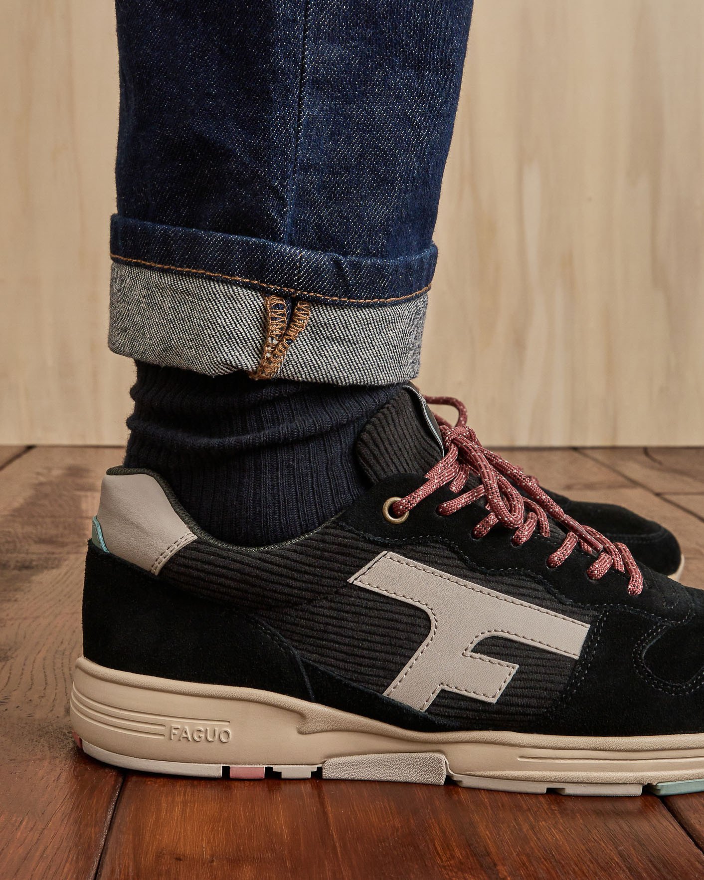 Baskets noir et gris - OLIVE