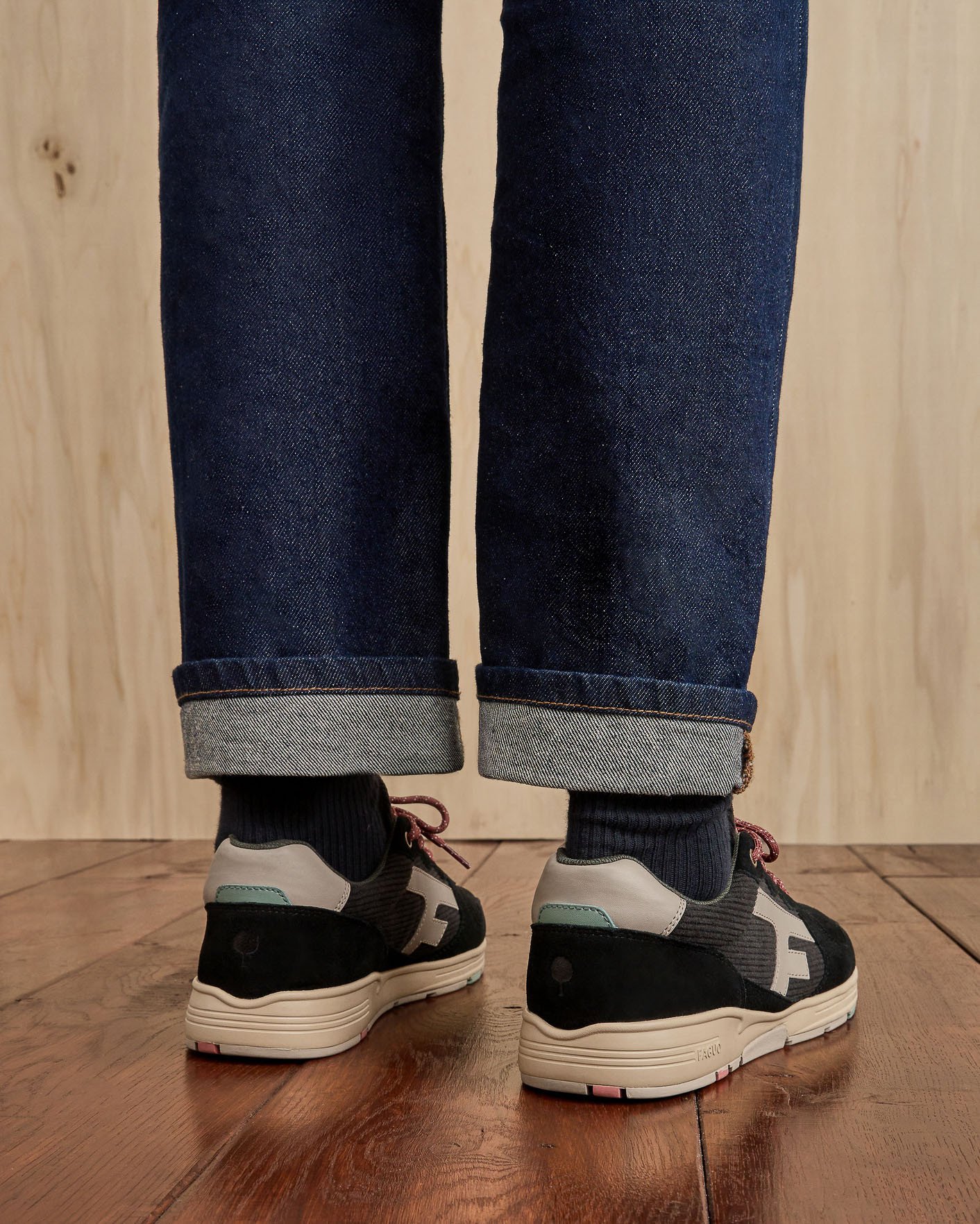 Baskets noir et gris - OLIVE