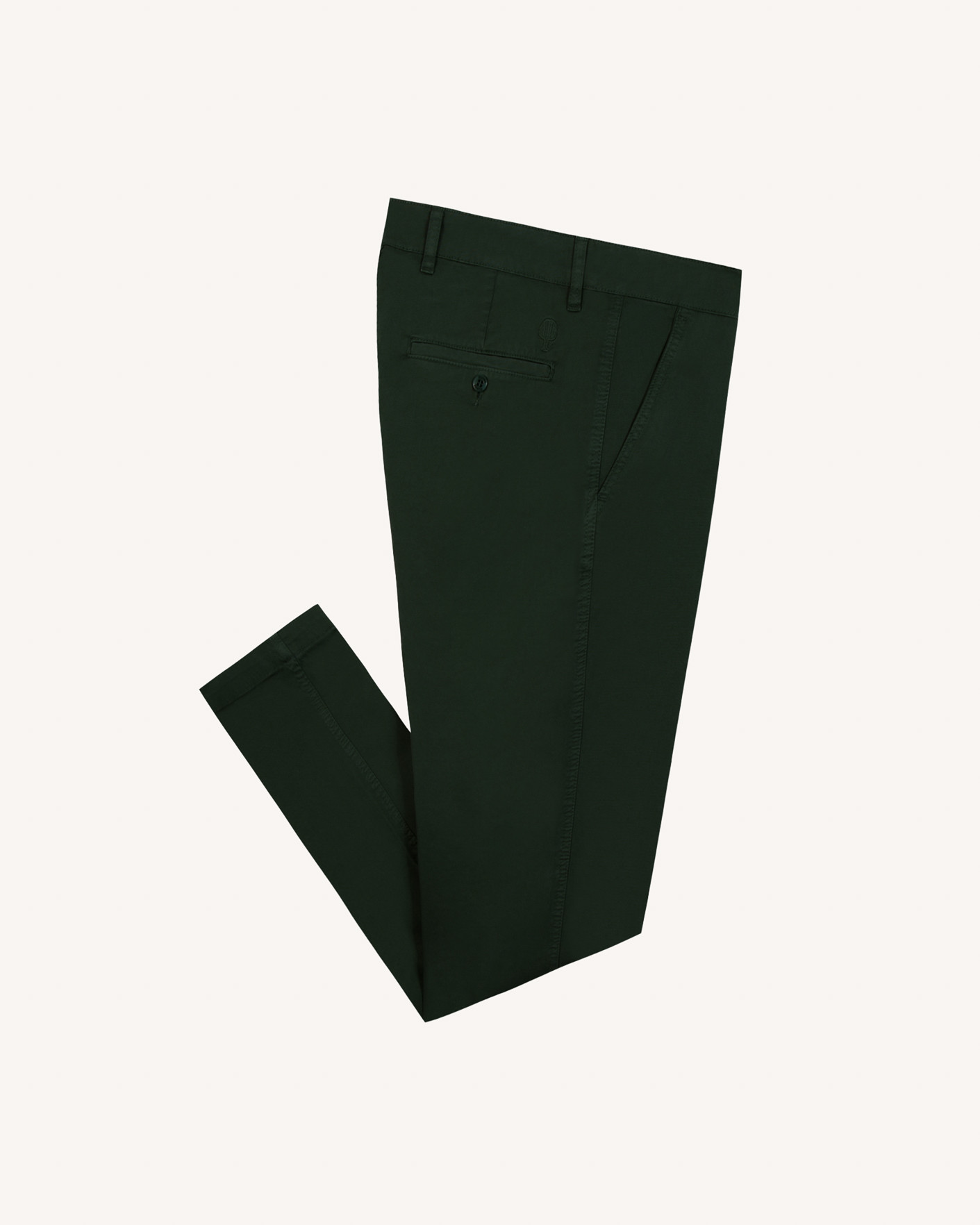 Chino vert foncé coton - BRIX REGULAR