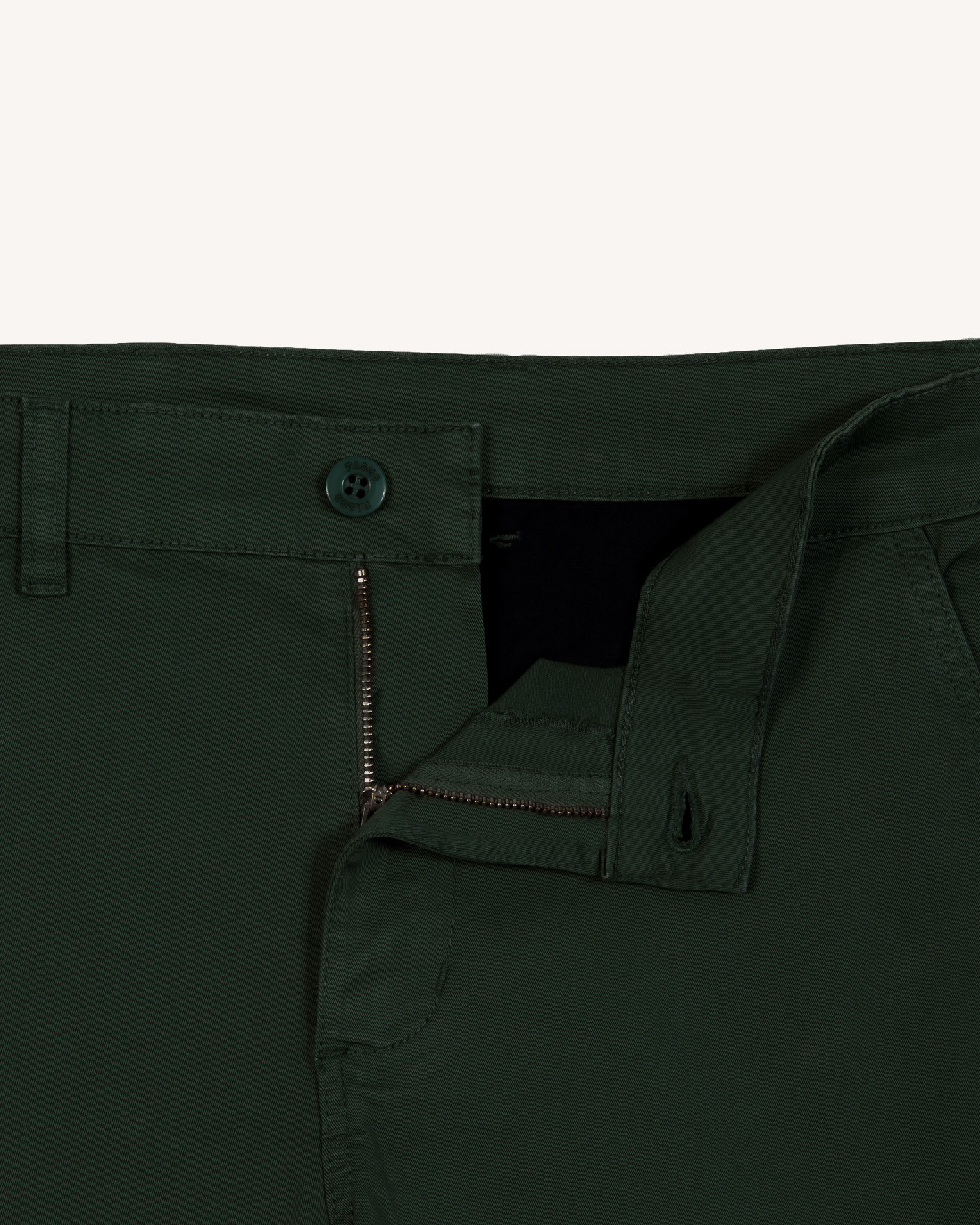 Chino vert foncé coton - BRIX REGULAR