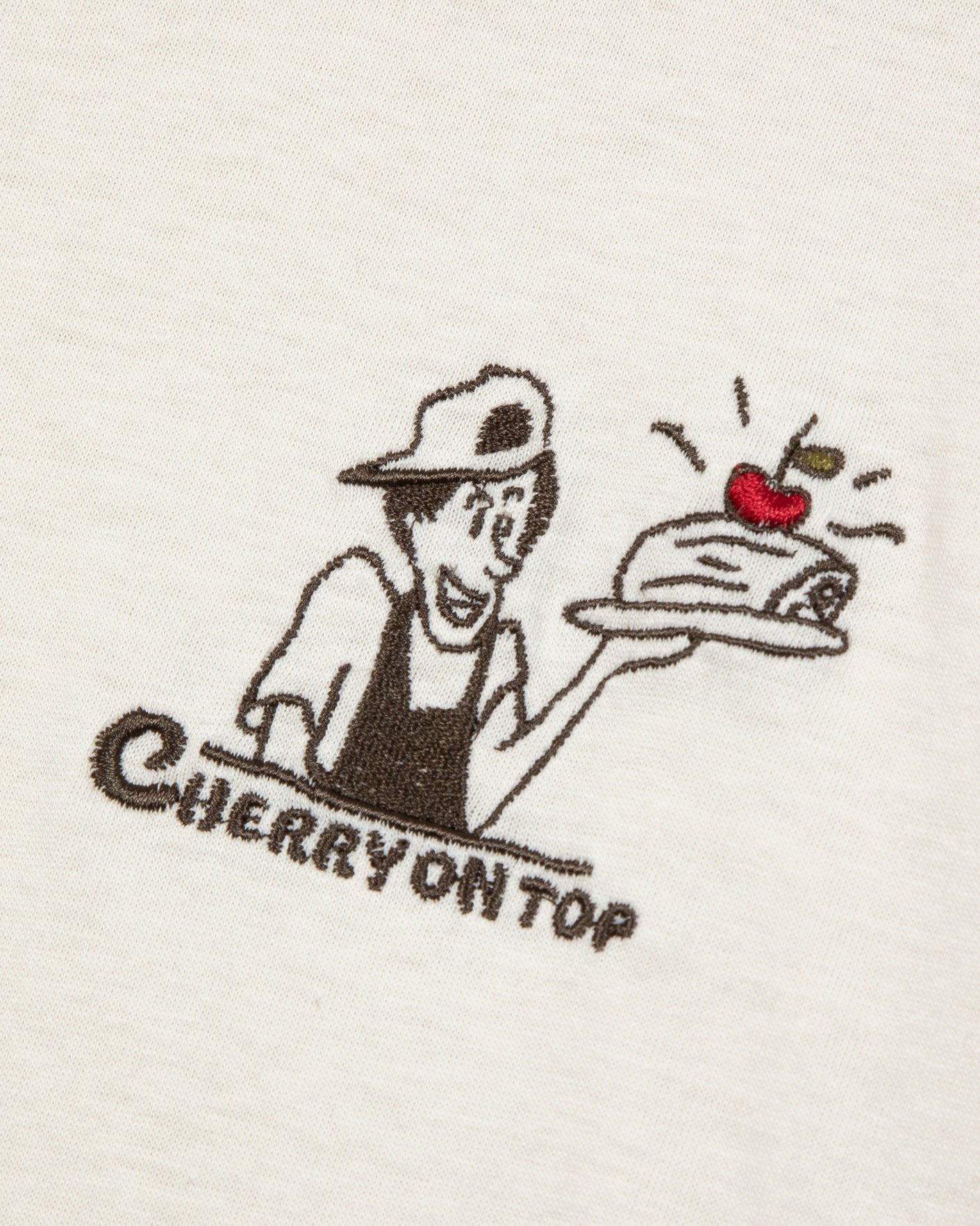 T-shirt écru broderie coton - ARCY