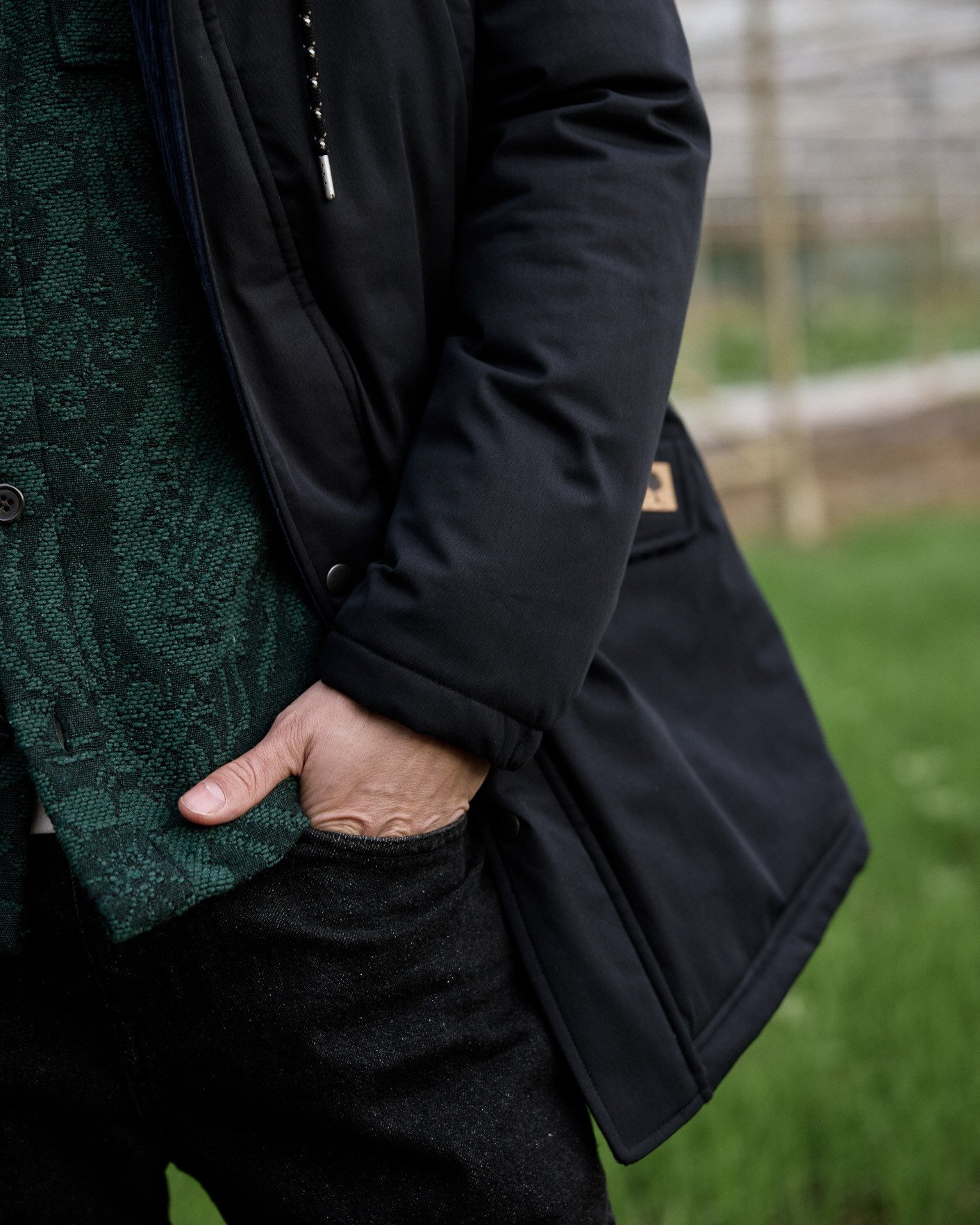 Parka imperméable ultra chaude noire - CHEVERNY