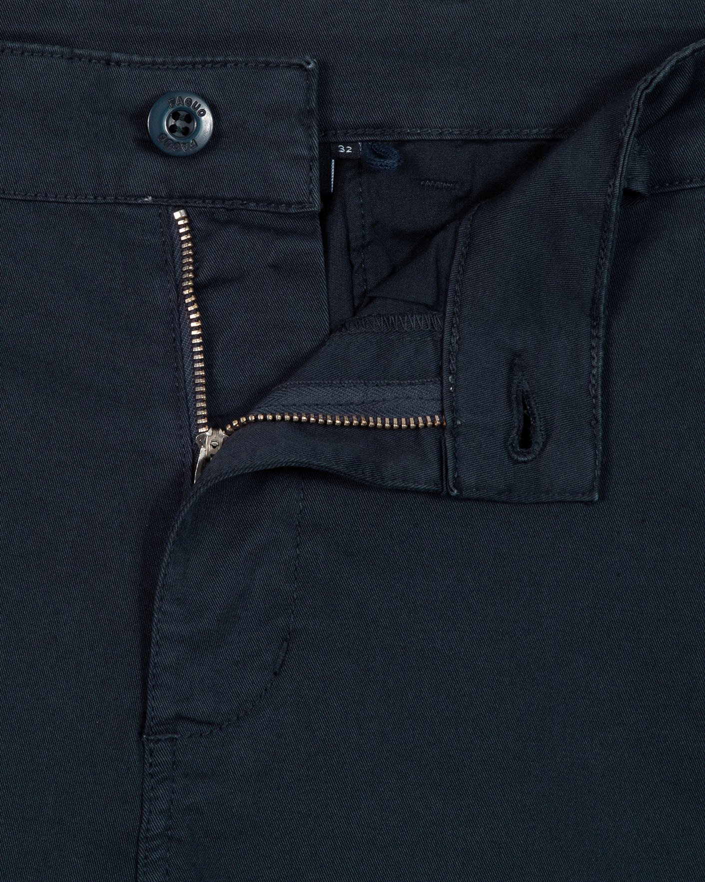 Chino bleu marine coton - BRIX REGULAR