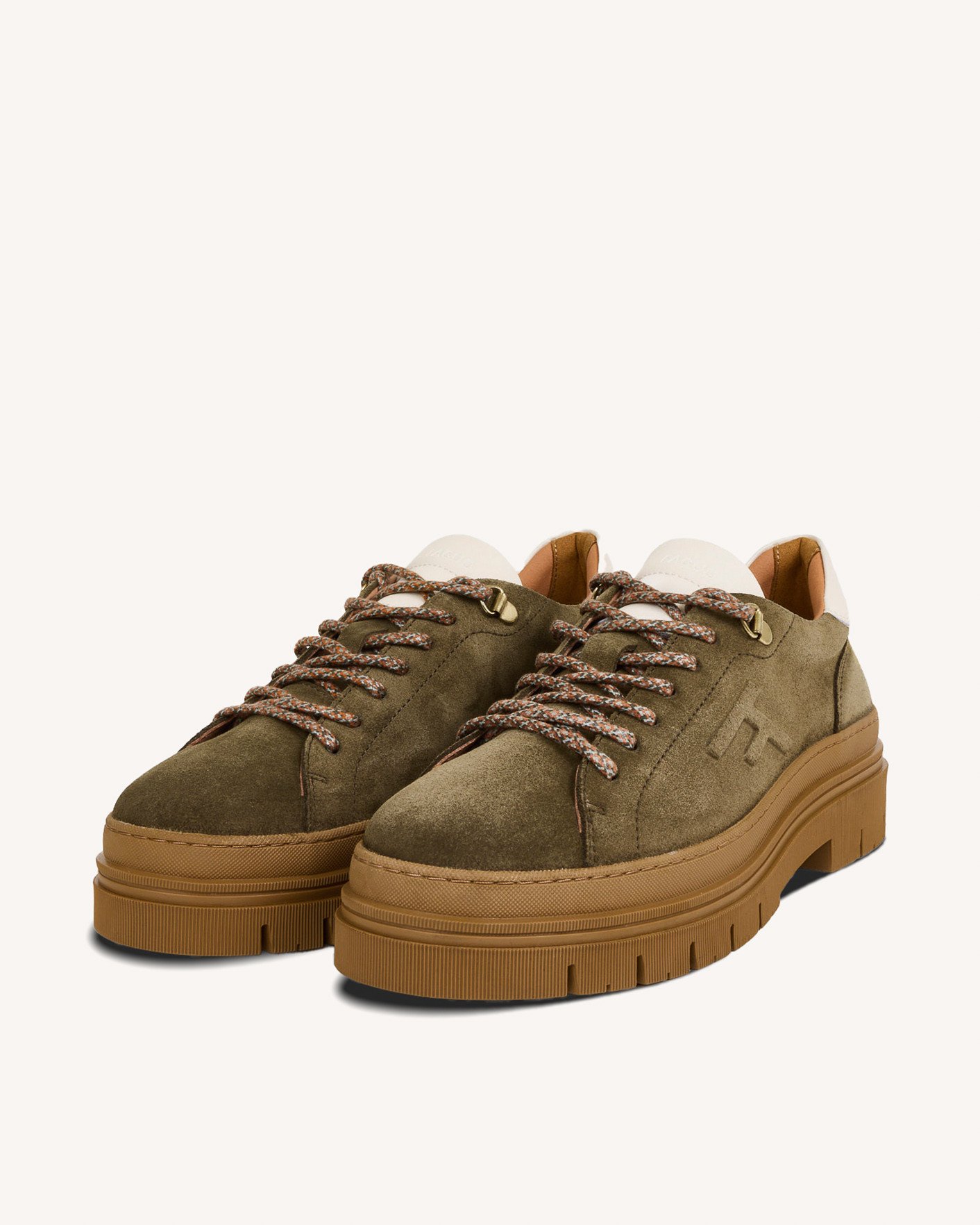 Chaussures kaki cuir - MARBLEWOOD