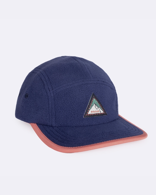 Casquette bleu indigo