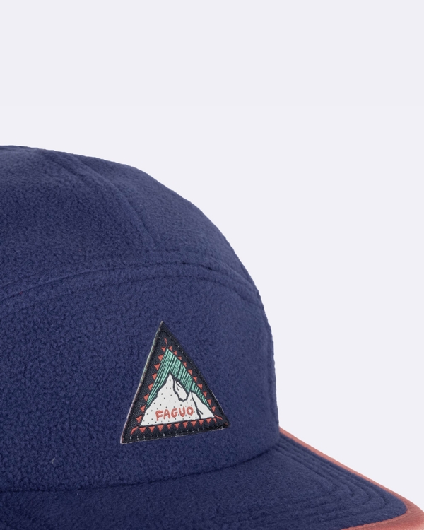 Casquette bleu indigo