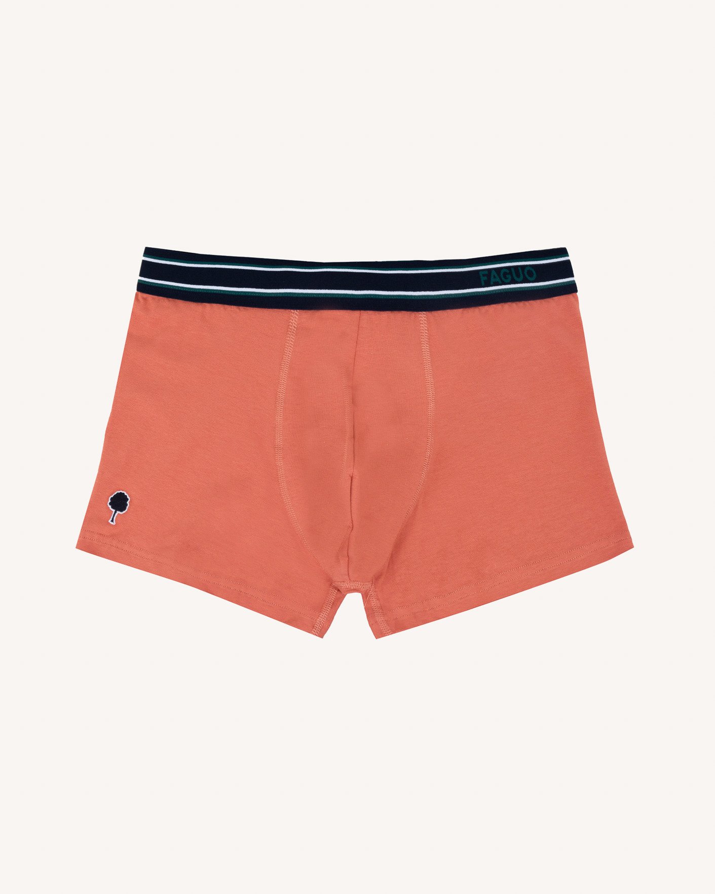 Lot de boxers x3 bleu marine & rouge