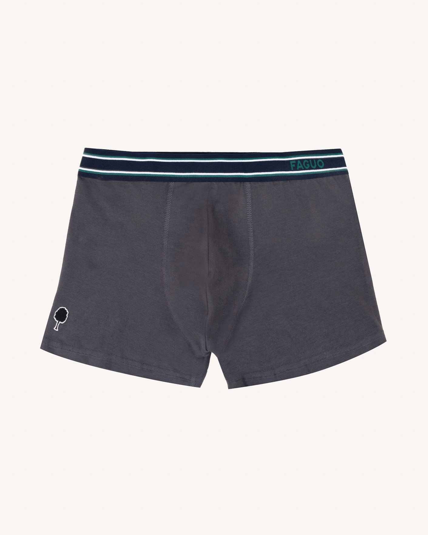 Lot de boxers x3 bleu marine & rouge