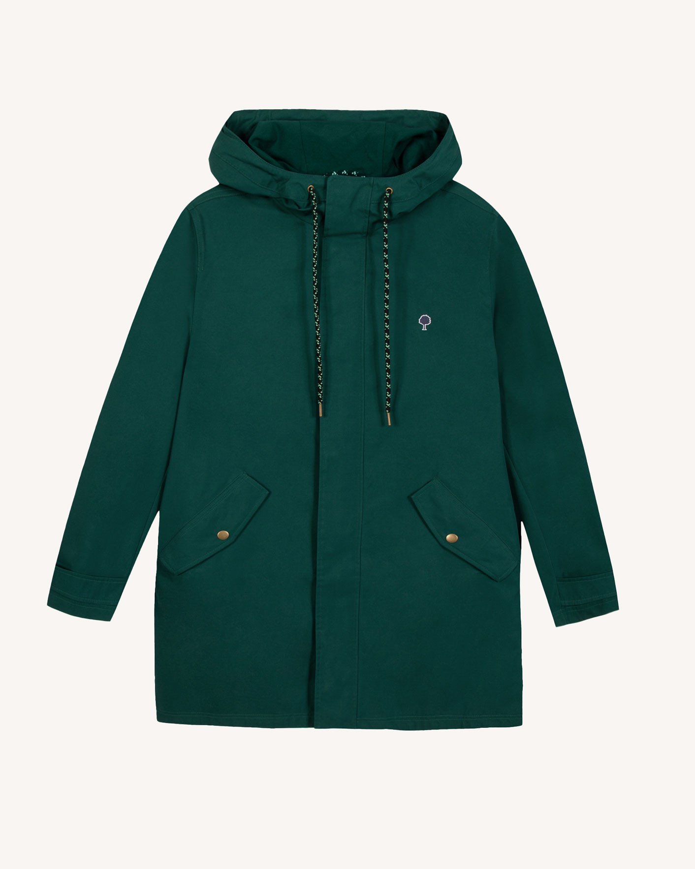 Veste coupe-vent vert sapin - GRESIGNE