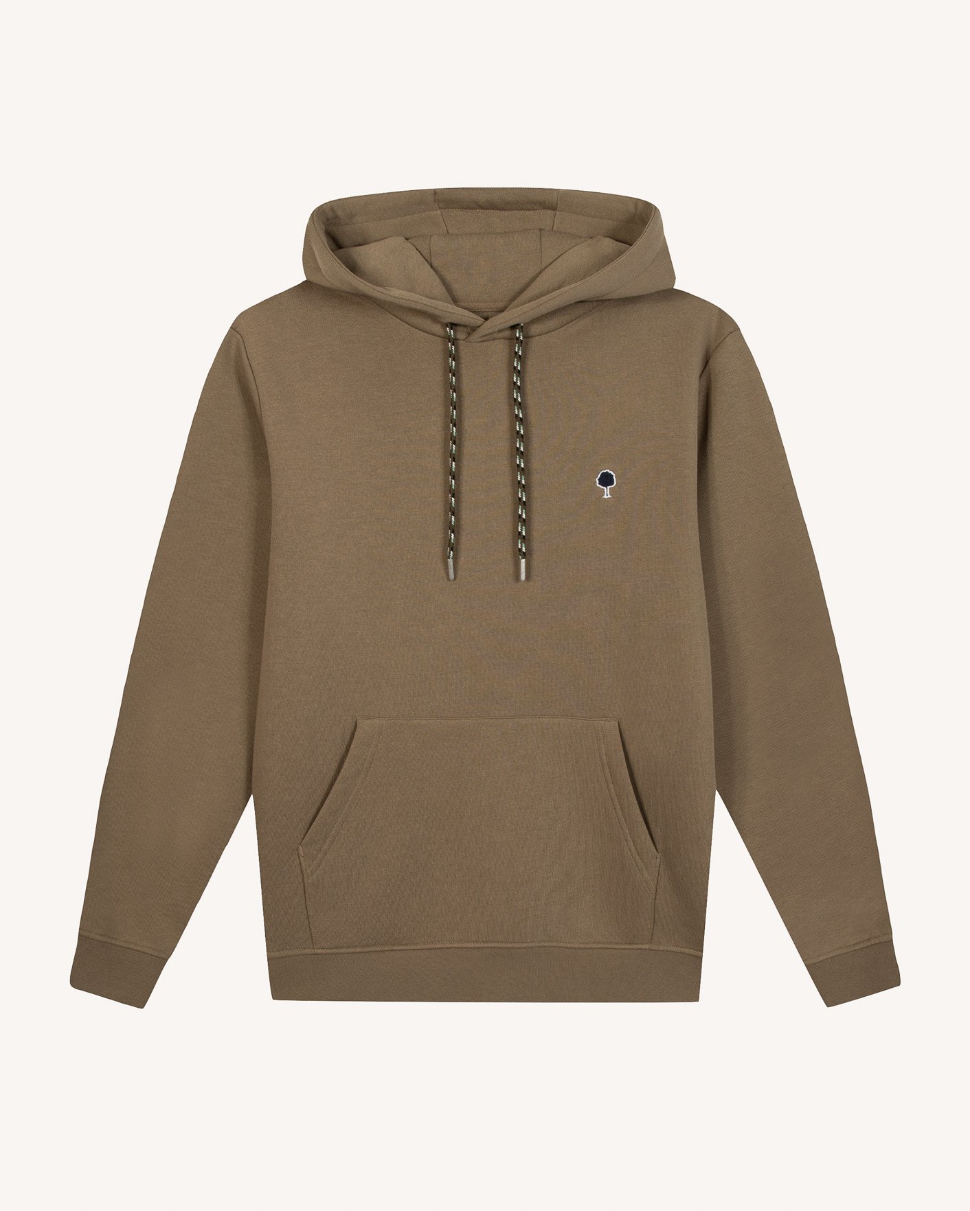 Sweat à capuche marron coton - DIRAC