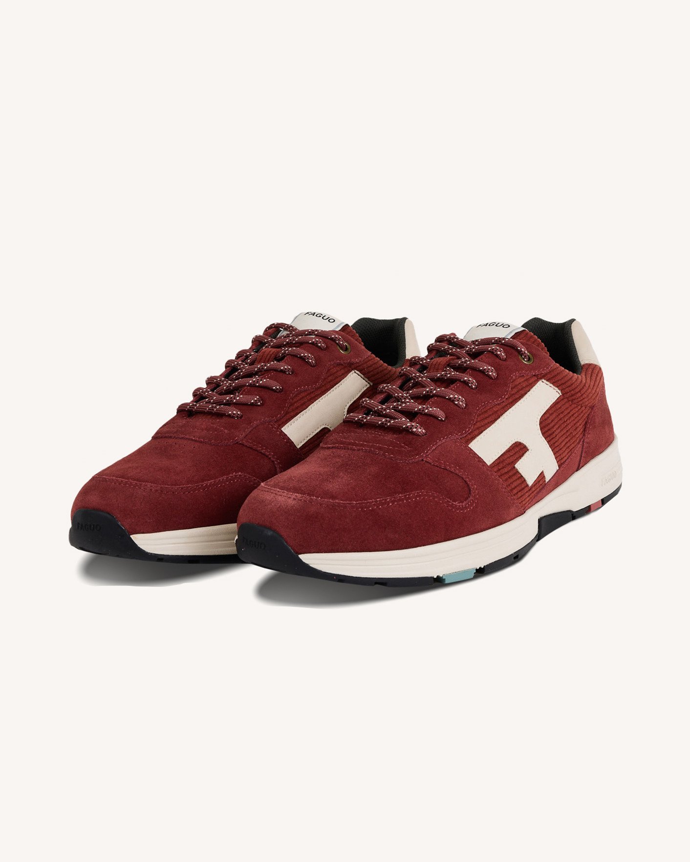 Baskets bordeaux - OLIVE