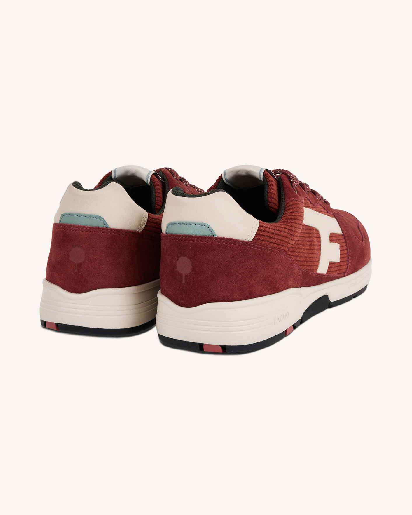 Baskets bordeaux - OLIVE