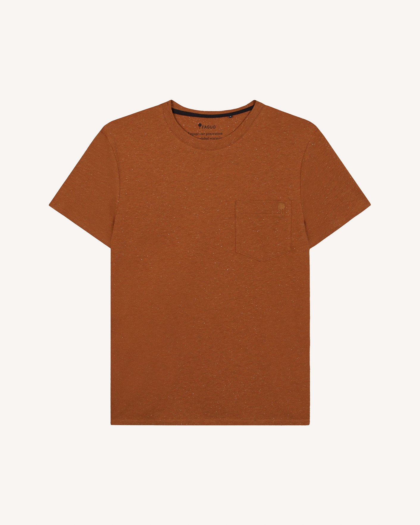 T-shirt rouille coton - OLONNE