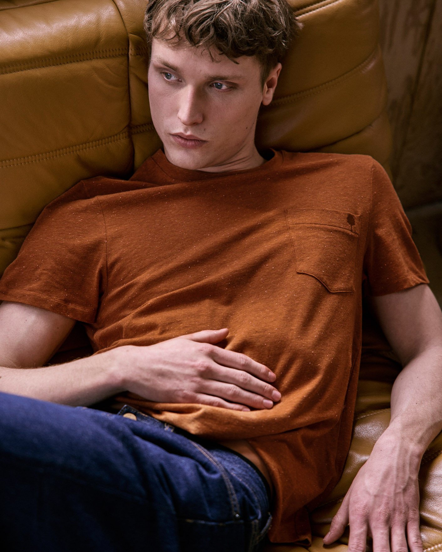 T-shirt rouille coton - OLONNE