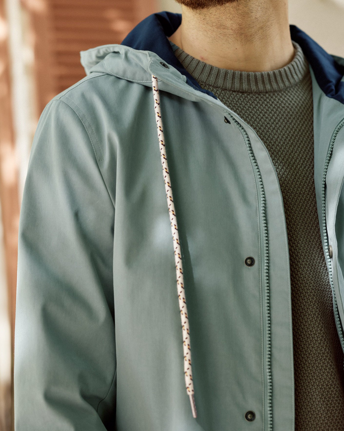 Veste imperméable légère vert d'eau - GRESIGNE