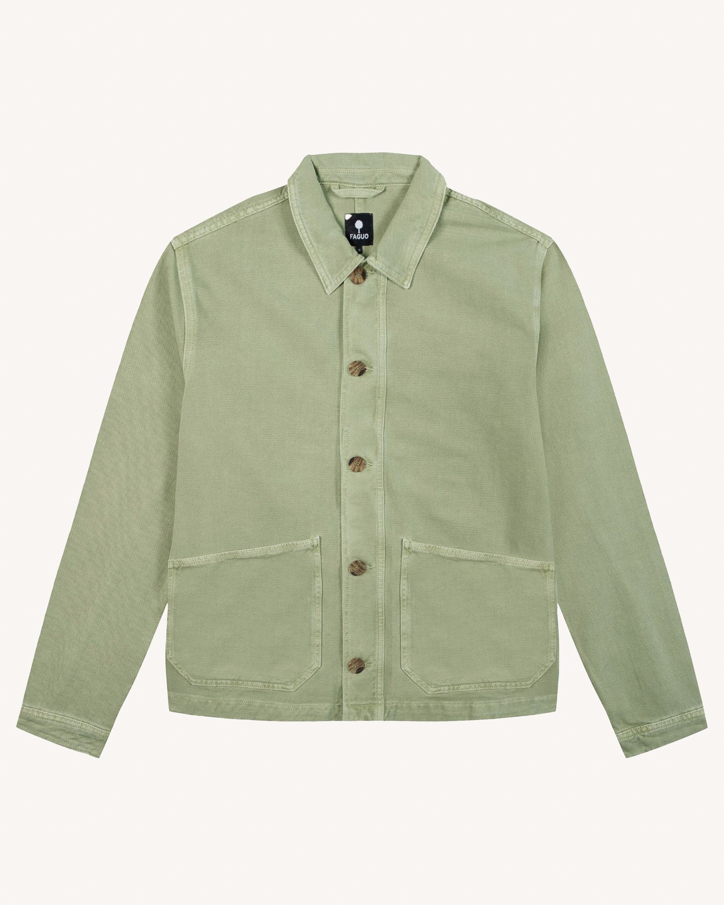 Veste en coton kaki clair - LIFFRE