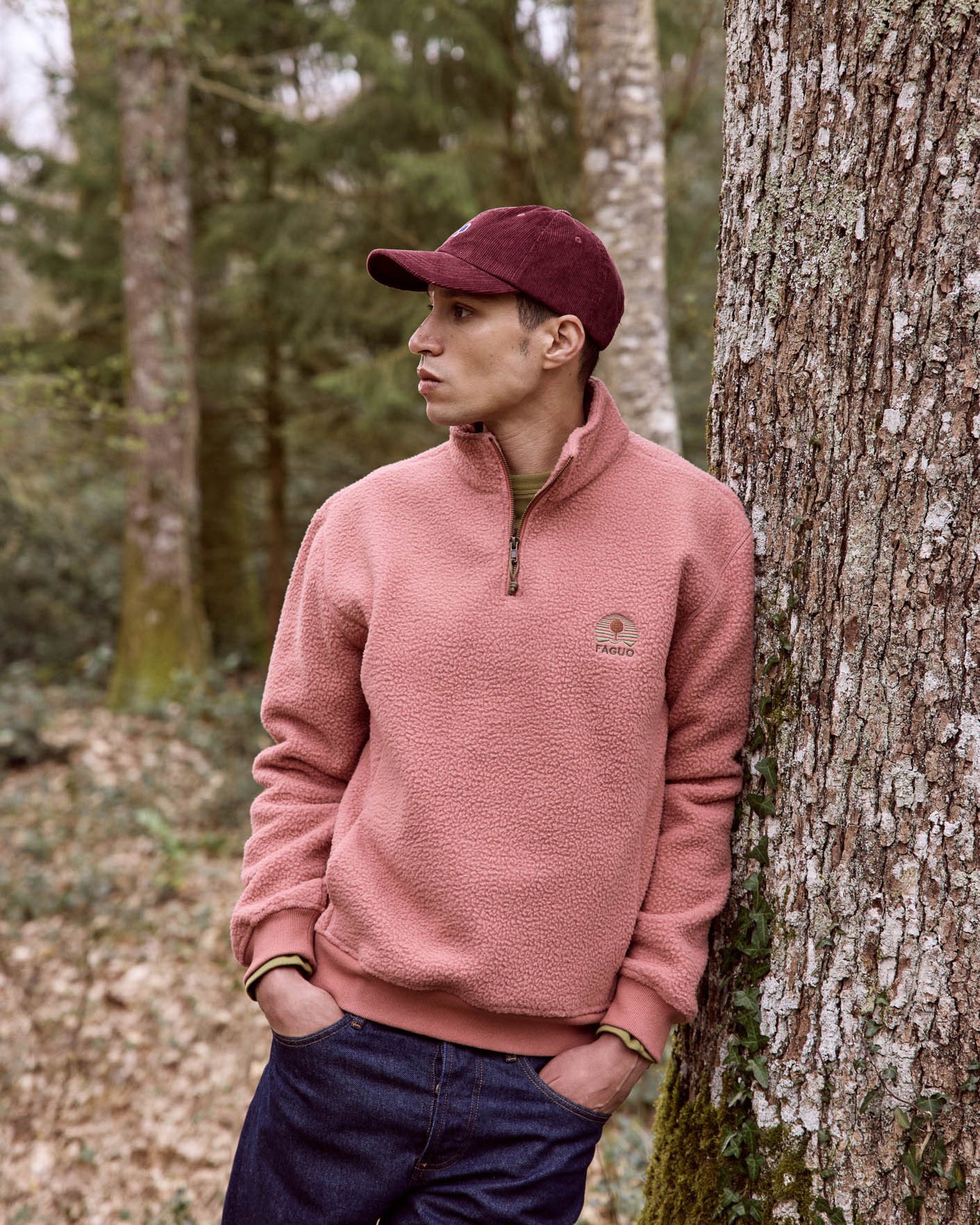 Pull camionneur rose - AUBIAC