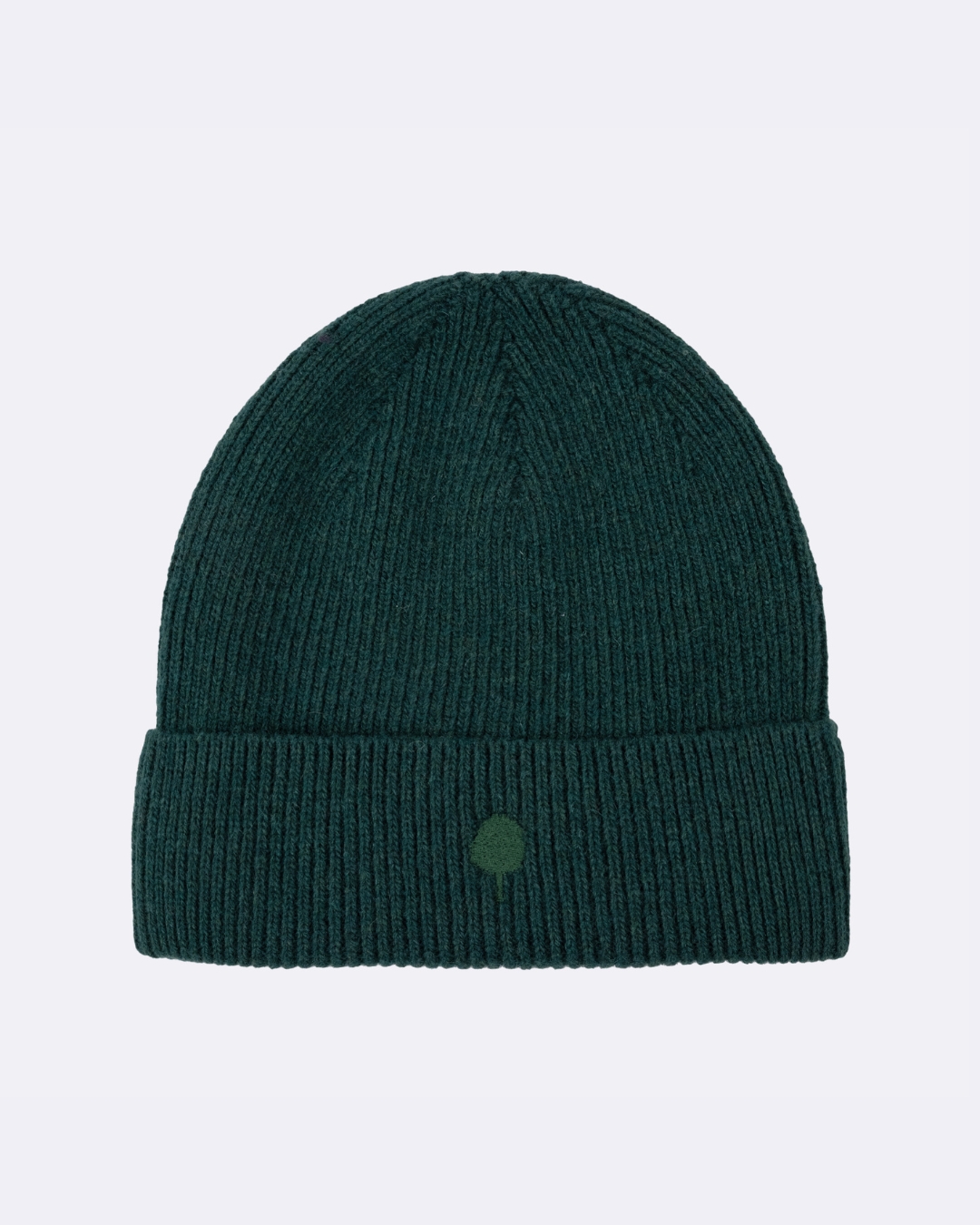 Bonnet vert foncé laine