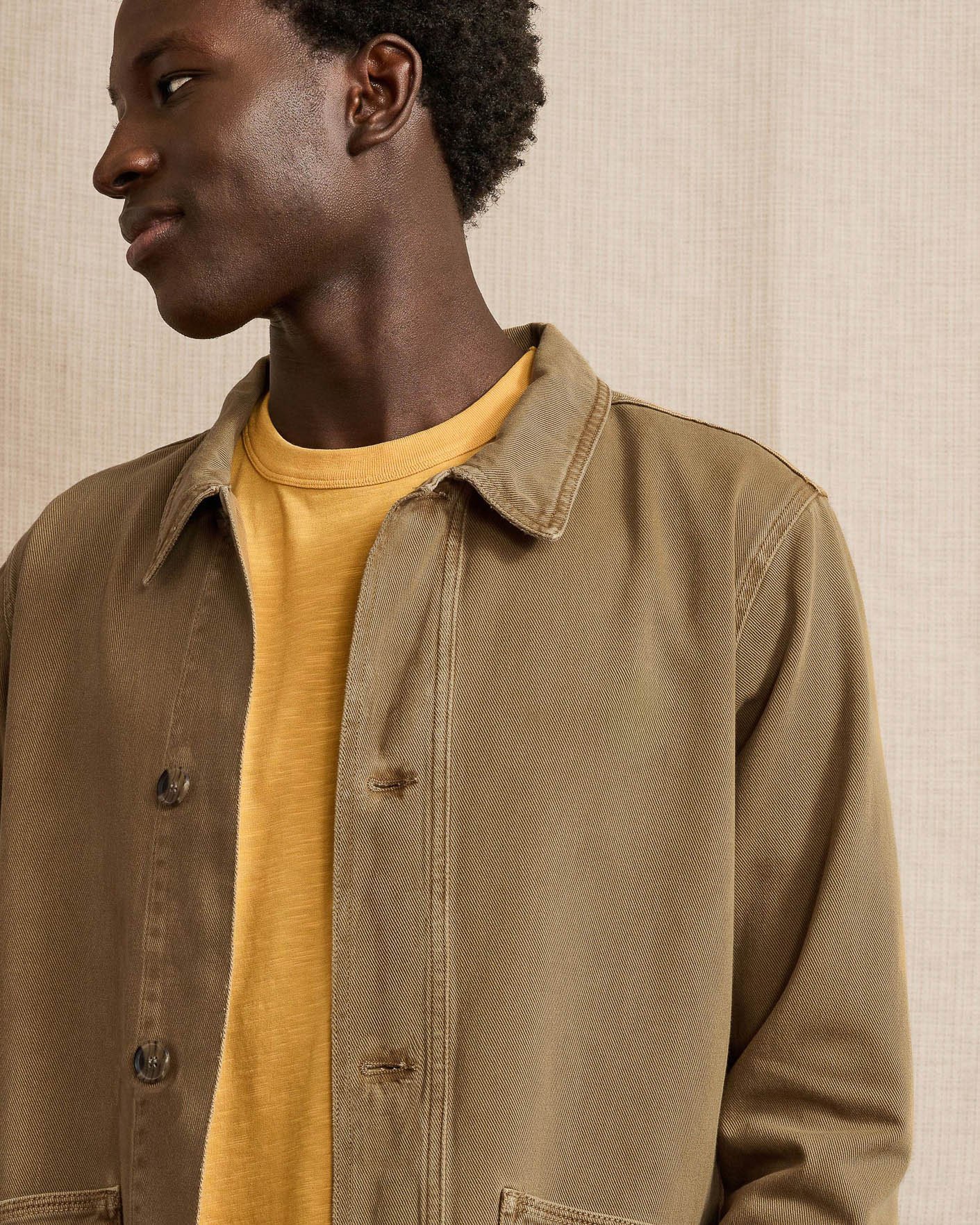 Veste en coton ocre - LIFFRE