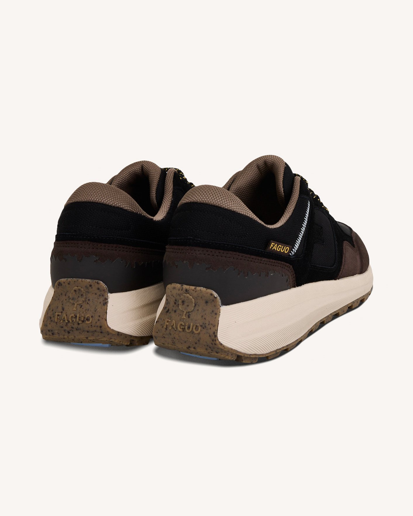 Baskets noir & marron foncé - LIMWOOD