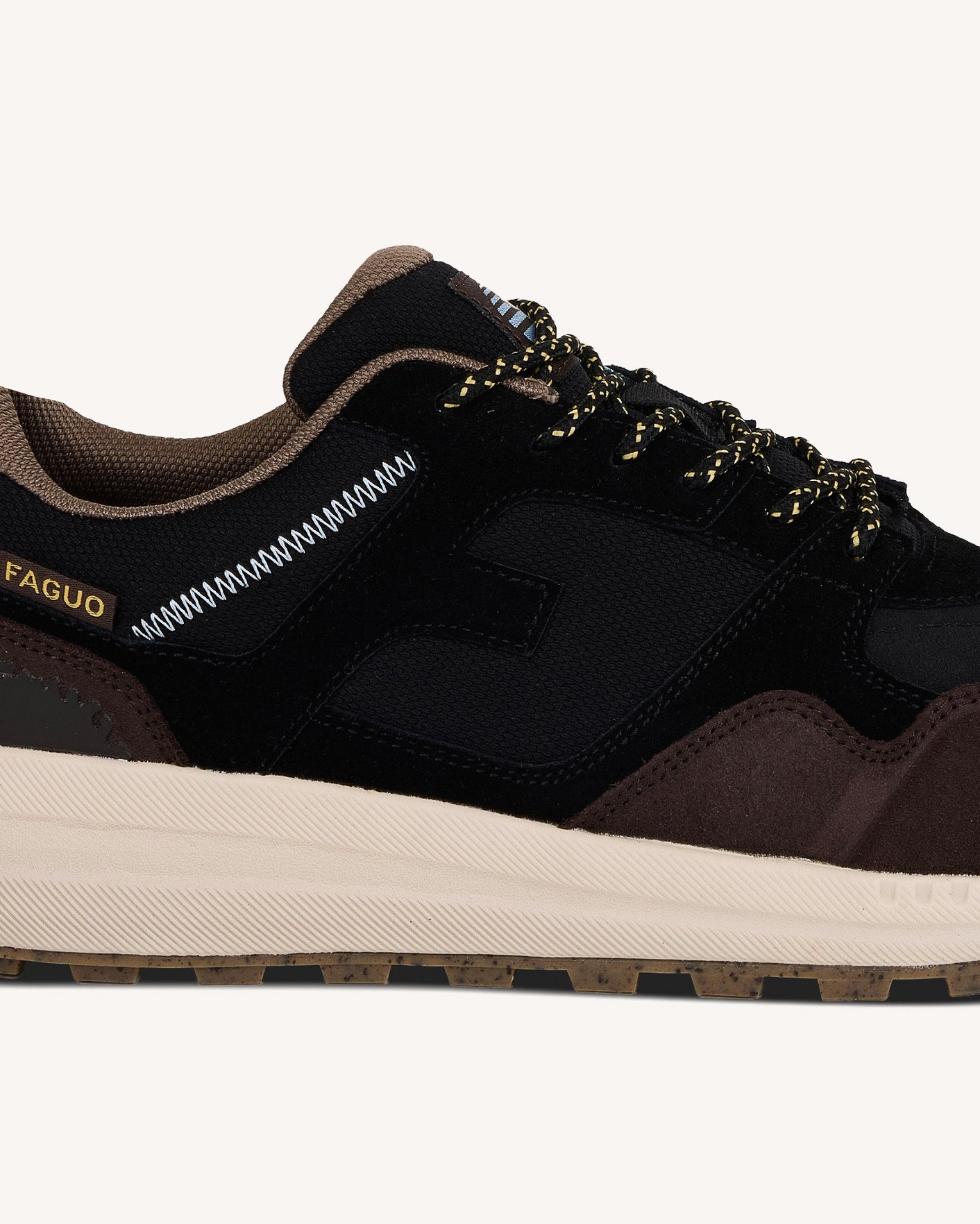 Baskets noir & marron foncé - LIMWOOD