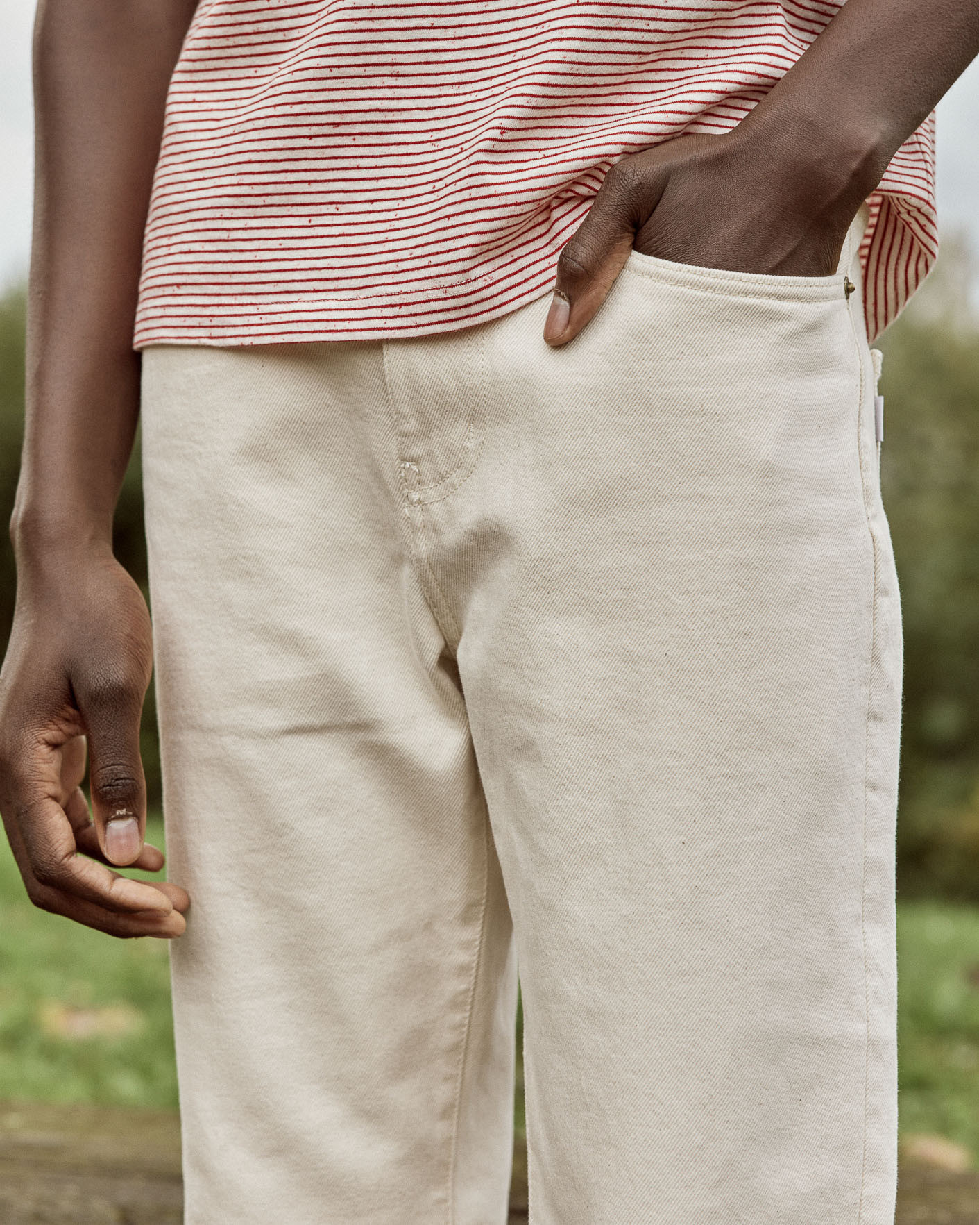 Jean tapered écru - TAPERED