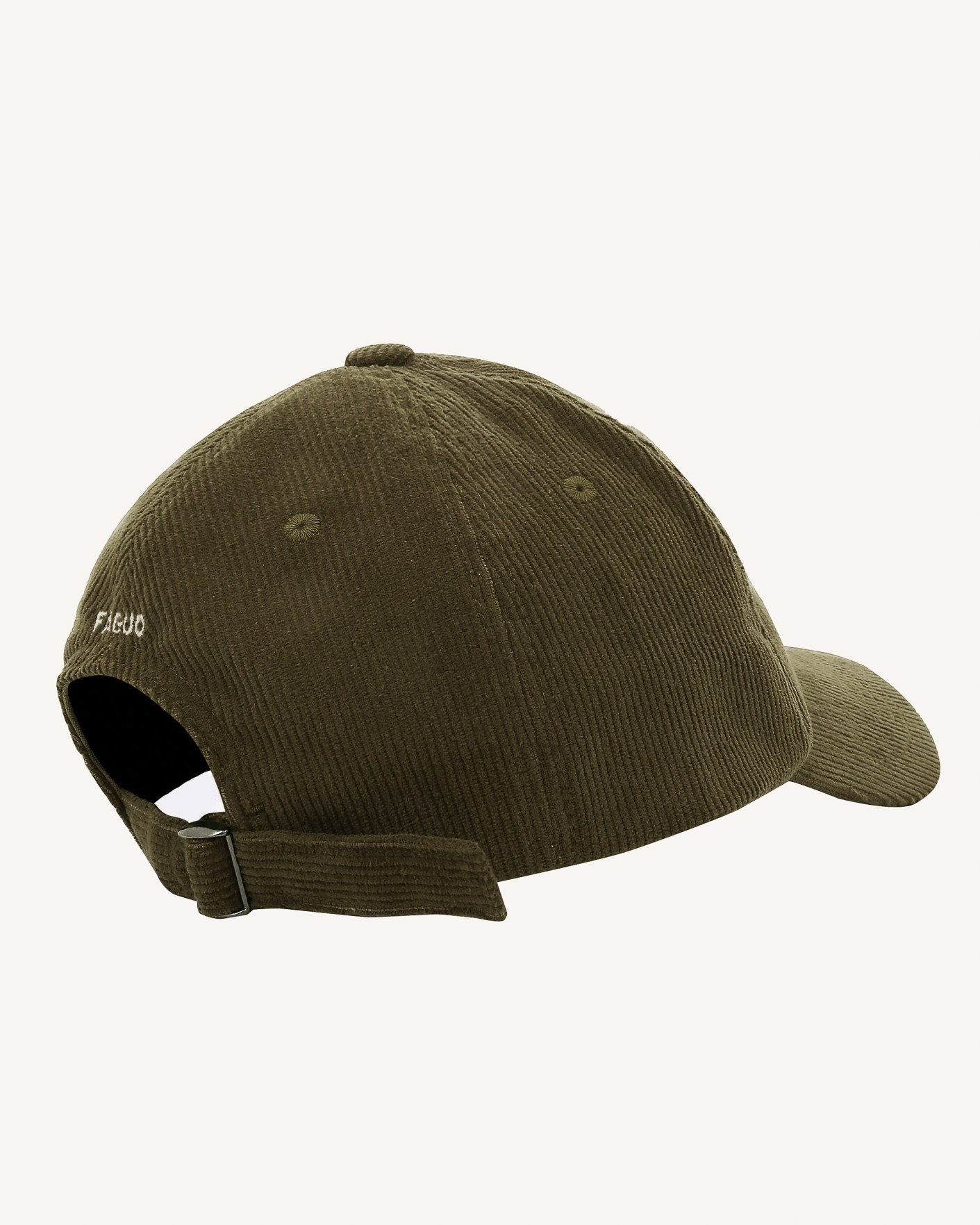 Casquette en velours vert olive - CAP