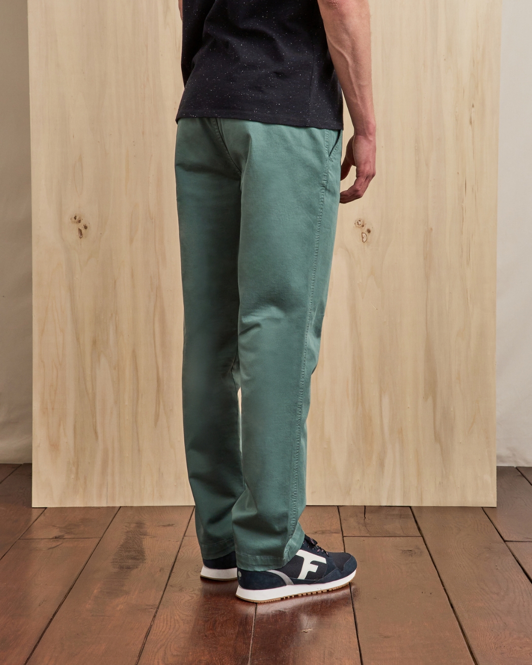 Chino vert clair coton - BRIX REGULAR