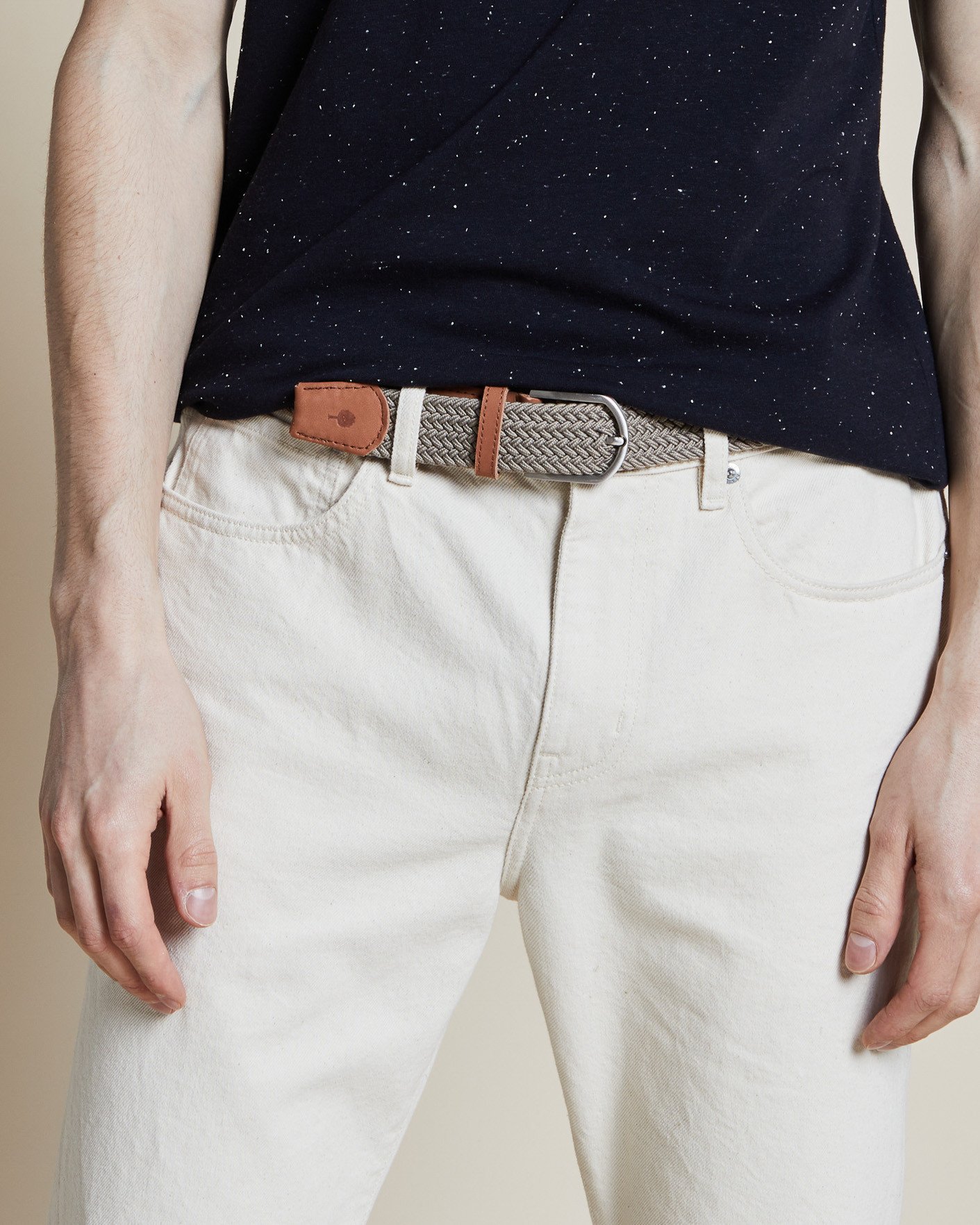 Ceinture beige clair - BELT