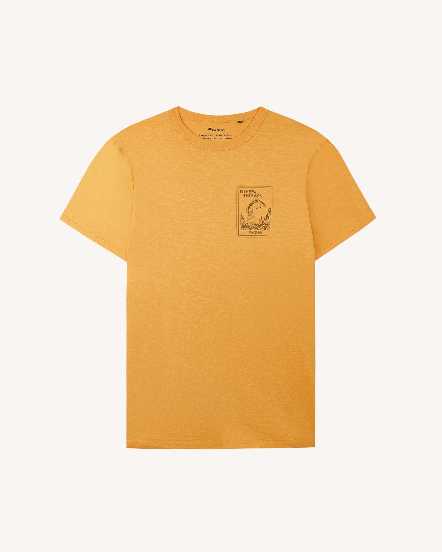 T-shirt ocre coton - RETZ